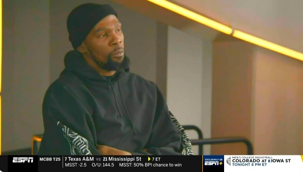 還打多久退役？KD：目前無法預(yù)測終點 可能會發(fā)生也可能不會