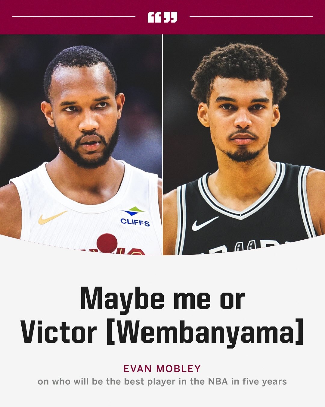  未來5年NBA最好的球員會(huì)是誰？莫布里：可能是我或者文班亞馬
