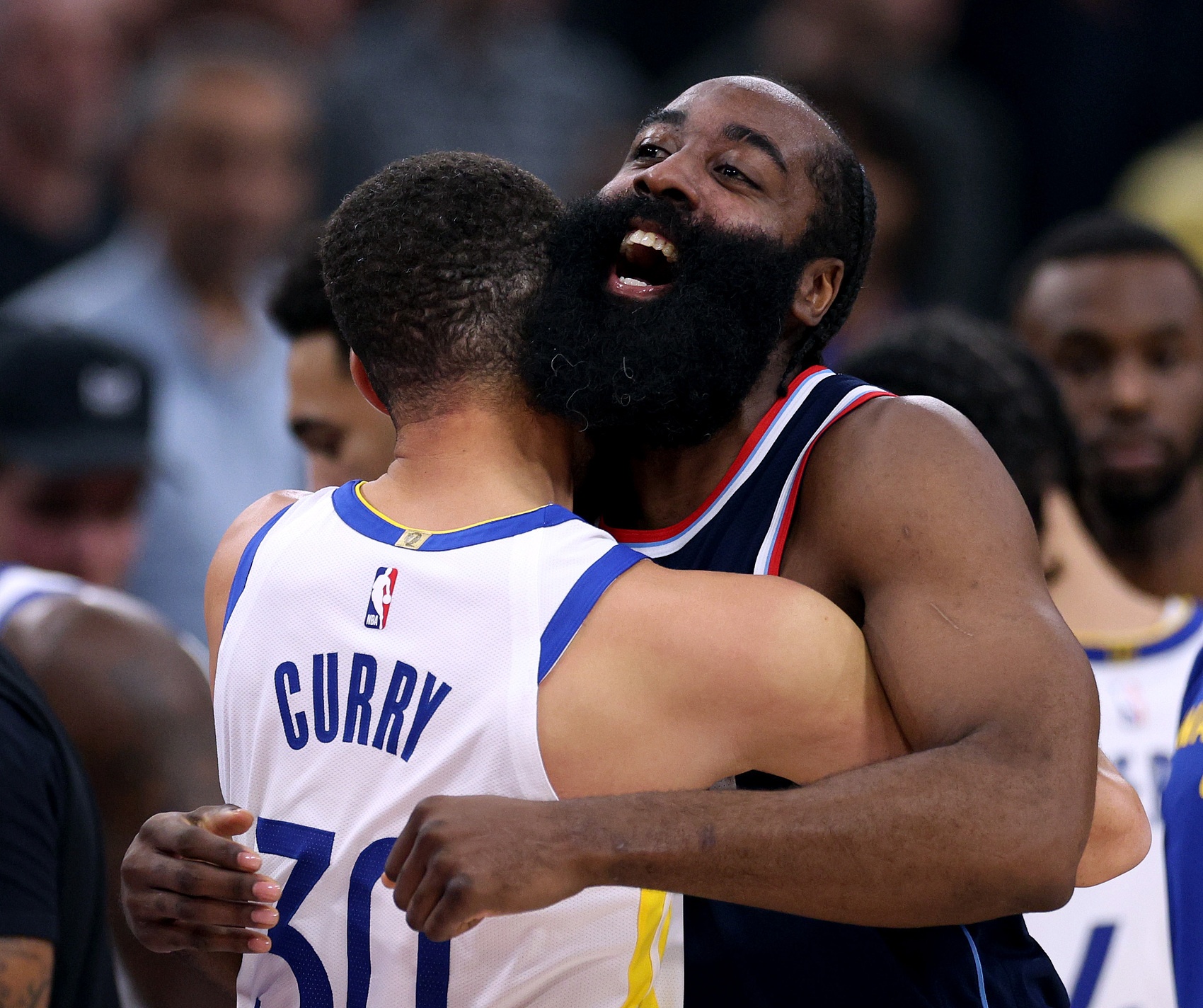  諸神黃昏！庫里哈登先后50+ NBA歷史首次兩名35歲以上球員轟50+！
